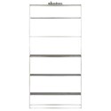 Davines Grey Wooden Shelves 5 pc.