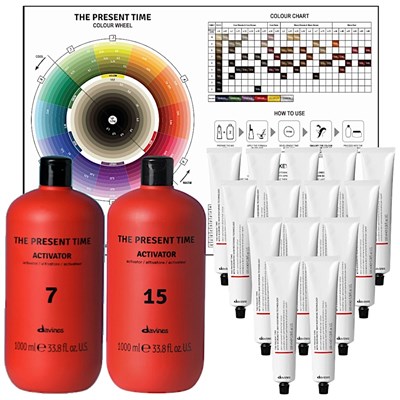 Davines The Present Time Wave II Small Intro 17 pc.