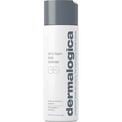 Dermalogica oil to foam total cleanser TESTER 8.4 Fl. Oz.