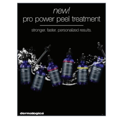 Dermalogica Pro Power Peel Poster 22 inch x 29.5 inch