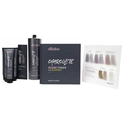 difiaba Charcolite Gloss Toner Launch Kit 11 pc.