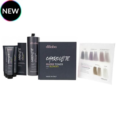 difiaba Charcolite Gloss Toner Launch Kit 11 pc.