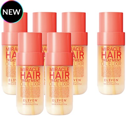 ELEVEN Australia Miracle Hair Treatment Oil Elixir Launch Kit 14 pc.