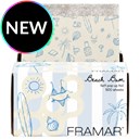 Framar Embossed Pop Up Foil Medium Beach Bum 5 inch x 11 inch 500 ct.