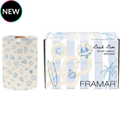 Framar Embossed Foil Roll Medium Beach Bum 320 ft.
