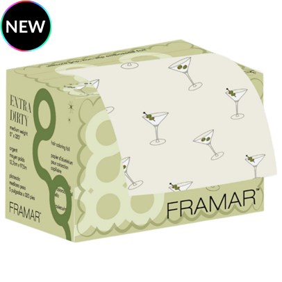 Framar Embossed Foil Roll Medium Extra Dirty 320 ft.