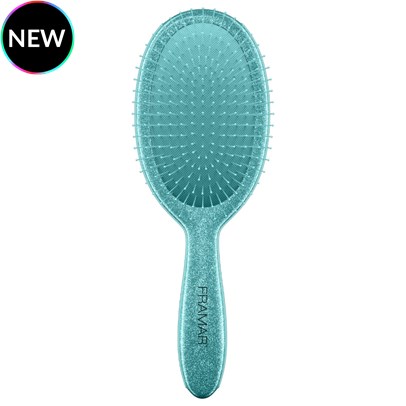 Framar Glitter Detangle Brush - Frosting