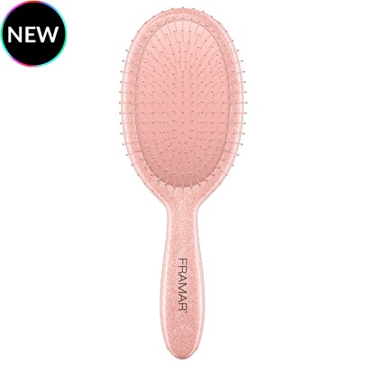 Framar Glitter Detangle Brush - Ginger