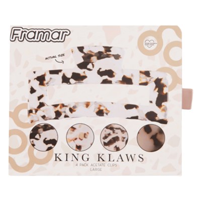 Framar King Klaws- Acetate 4 pk.