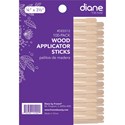 Diane Wooden Applicator Sticks 100pack 5 inch