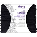 Diane Softees Microfiber Towels- Black 10 pack 16 inch x 19 inch