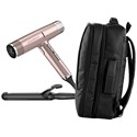 gama.professional Buy iQ3 perfetto Dryer - Rose Gold, Get Curling Iron & Backpack FREE! 3 pc.