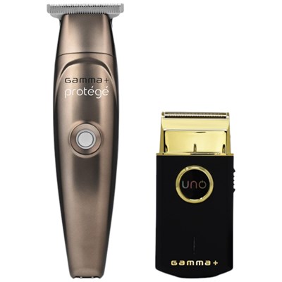 Gamma+ Protégé Trimmer + Uno Shaver BOGO 2 pc.