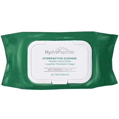 HydroPeptide Hydroactive Cleanse Micellar Facial Cloths 5 pk.
