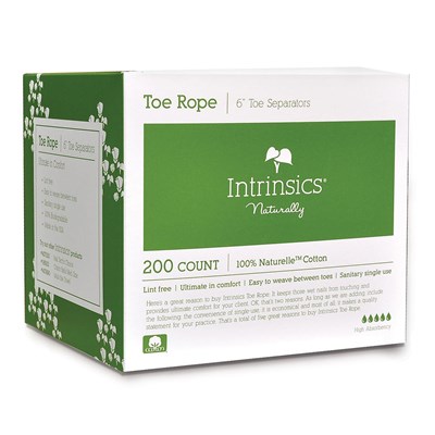 Intrinsics Cotton Toe Rope 6 inch 200 ct.