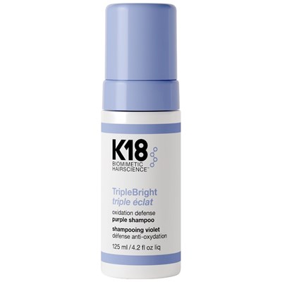 K18 TripleBright purple shampoo 4.2 Fl. Oz.