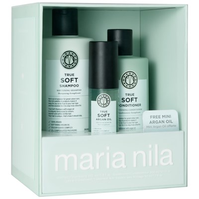maria nila TRUE SOFT HOLIDAY BEAUTY BOX 3 pc.