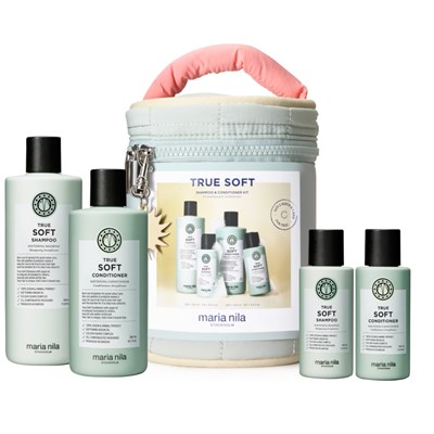 maria nila TRUE SOFT BEAUTY BAG KIT 4 pc.