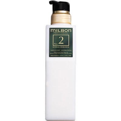 Milbon GOLD No.2 INTERNAL HYDRATION Empty Pump Bottle