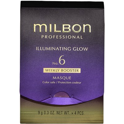 Milbon GOLD No.6 WEEKLY BOOSTER 4 x 0.3 Fl. Oz.