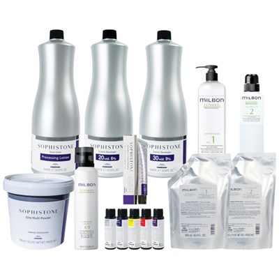 Milbon SOPHISTONE Experience Kit 38 pc.