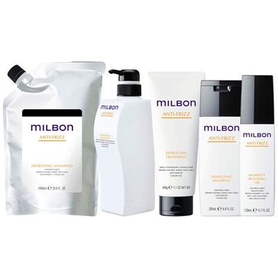Milbon Signature ANTI-FRIZZ Retail Set