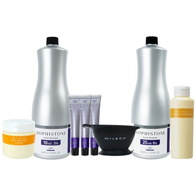 Milbon SOPHISTONE Permanent Mid Kit