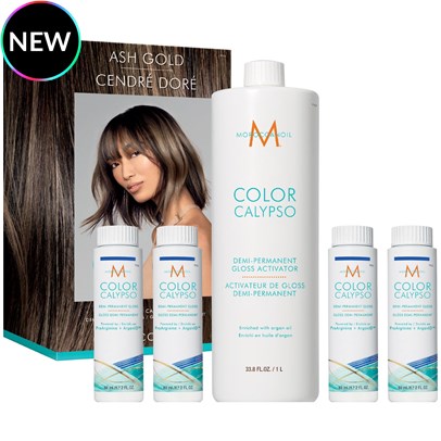 MOROCCANOIL COLOR CALYPSO ASH GOLD TRY ME KIT 7 pc.