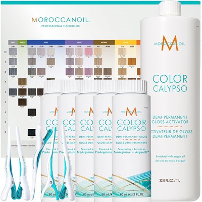 MOROCCANOIL CHOCOLATE COLOR CALYPSO Try Me Kit 8 pc.