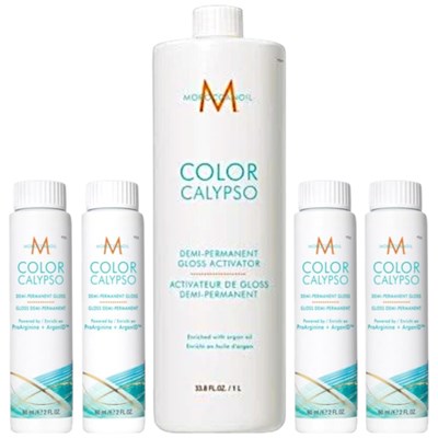MOROCCANOIL COLOR CALYPSO GLOSS INTENSE SHADES TRY ME KIT 5 pc.