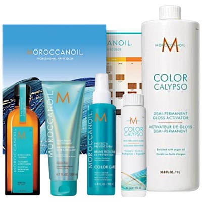 MOROCCANOIL COLOR CALYPSO GLOSS INTENSE SHADES LARGE KIT 19 pc.