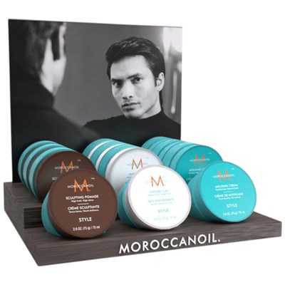 MOROCCANOIL SCULPTING POMADE SALON DISPLAY KIT 16 pc.