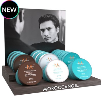 MOROCCANOIL SCULPTING POMADE SALON DISPLAY KIT 16 pc.