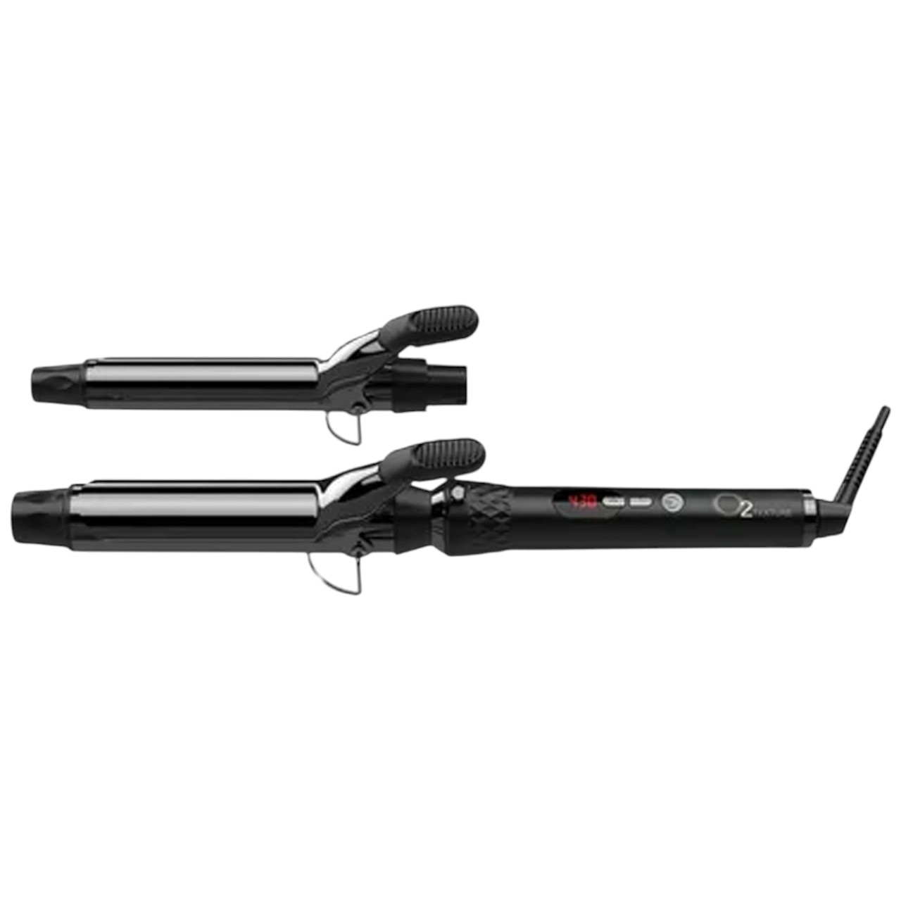 シャロン MQ トゥルーP UVセット OC20 TEXTURE Titanium Ceramic Interchangeable Curling Iron Set
