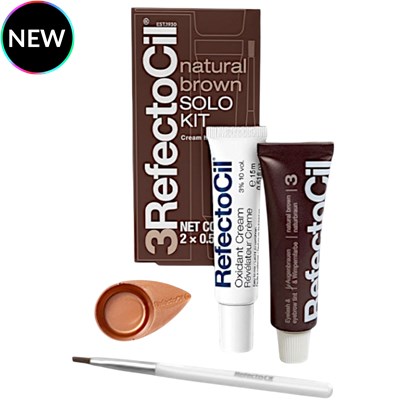 RefectoCil Natural Brown Solo Kit 4 pc.
