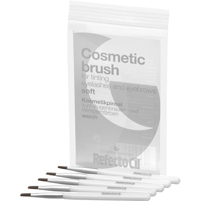 RefectoCil Cosmetic Brush Soft - Silver 5 pc.