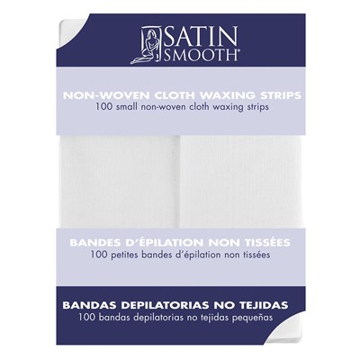 Satin Smooth Small Non-Woven Strips 100 pk.