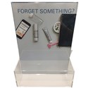 Skin Authority Acrylic Travel Display and Insert 14.5 inch x 9 inch