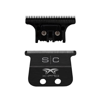 StyleCraft Replacement Fixed Black Diamond X-Pro Wide Fixed Blade with Black DLC "The One" Cutter Trimmer Bl