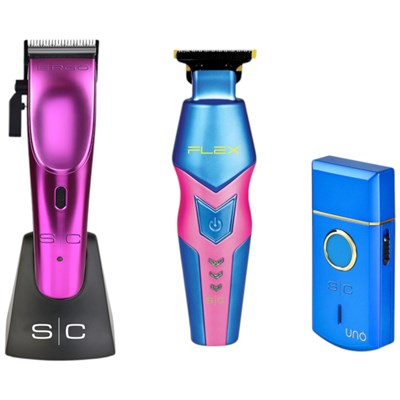 StyleCraft Hair Clipper, Shaver, and Trimmer Bundle 3 pc.