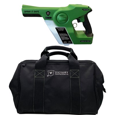 UNITE PROTECTS Cordless Electrostatic Sprayer & Black Duffle 2 pc.