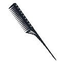 YS Park 150 Teasing Comb - Carbon