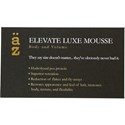 äz Haircare Shelf Talker - Elevate Luxe Mousse